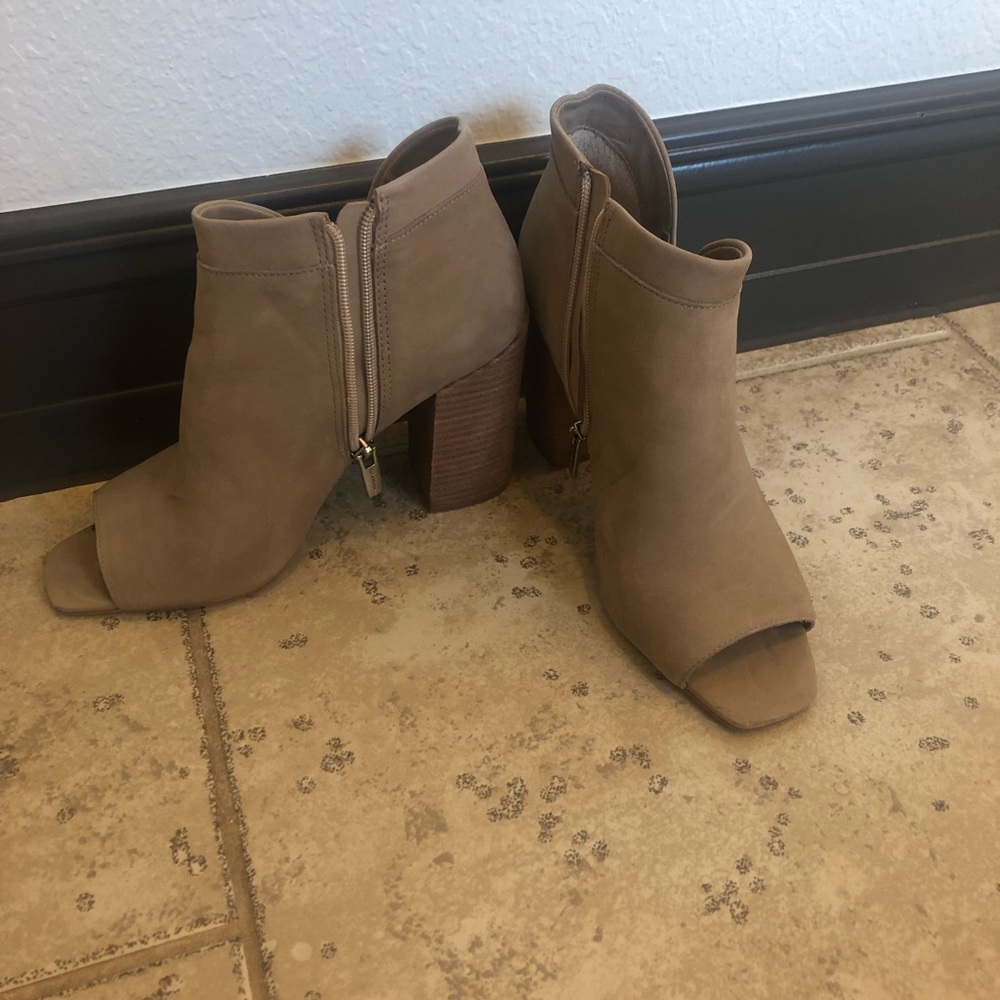 Open Toe Booties